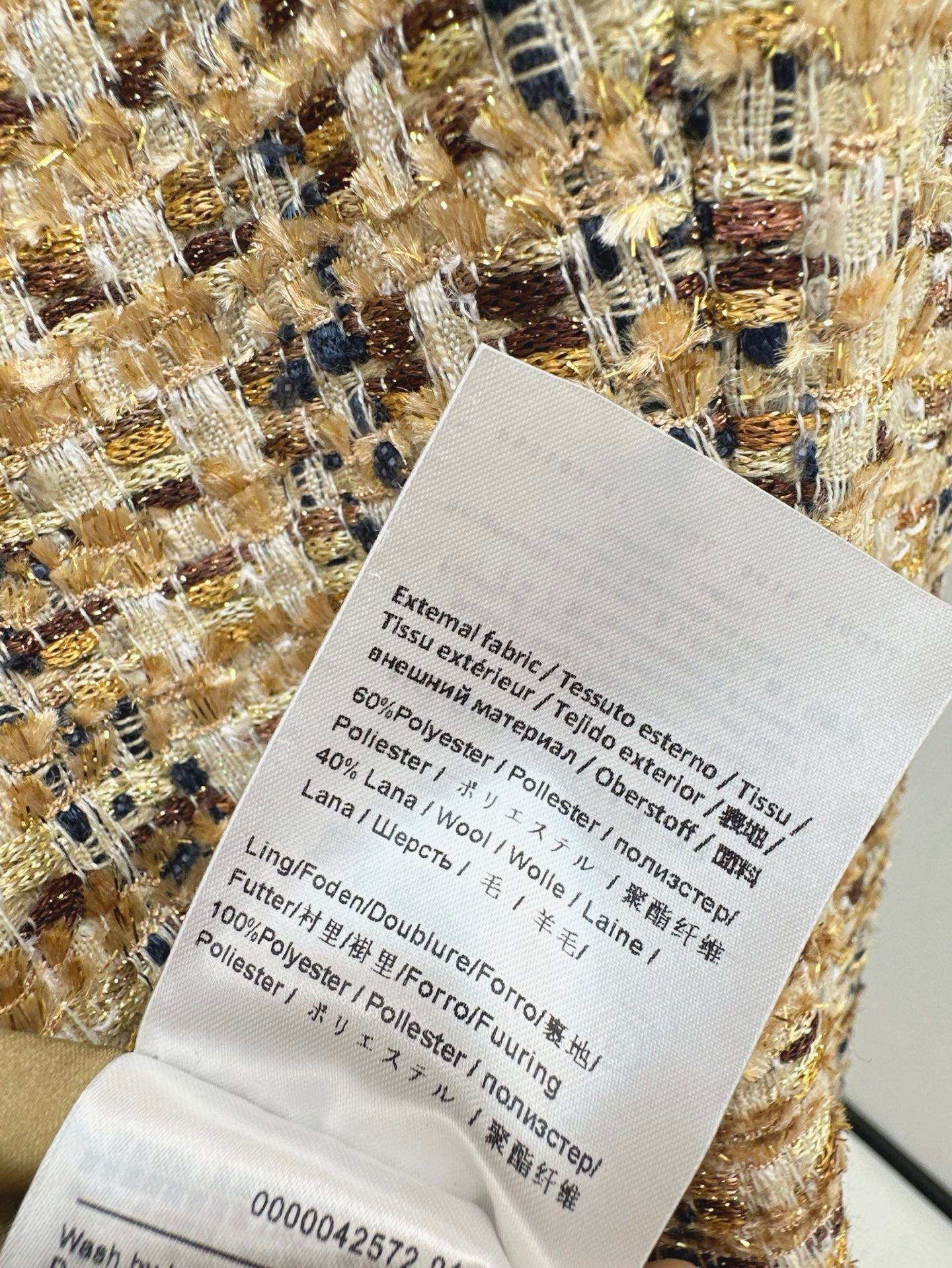 Chan New woven jacket