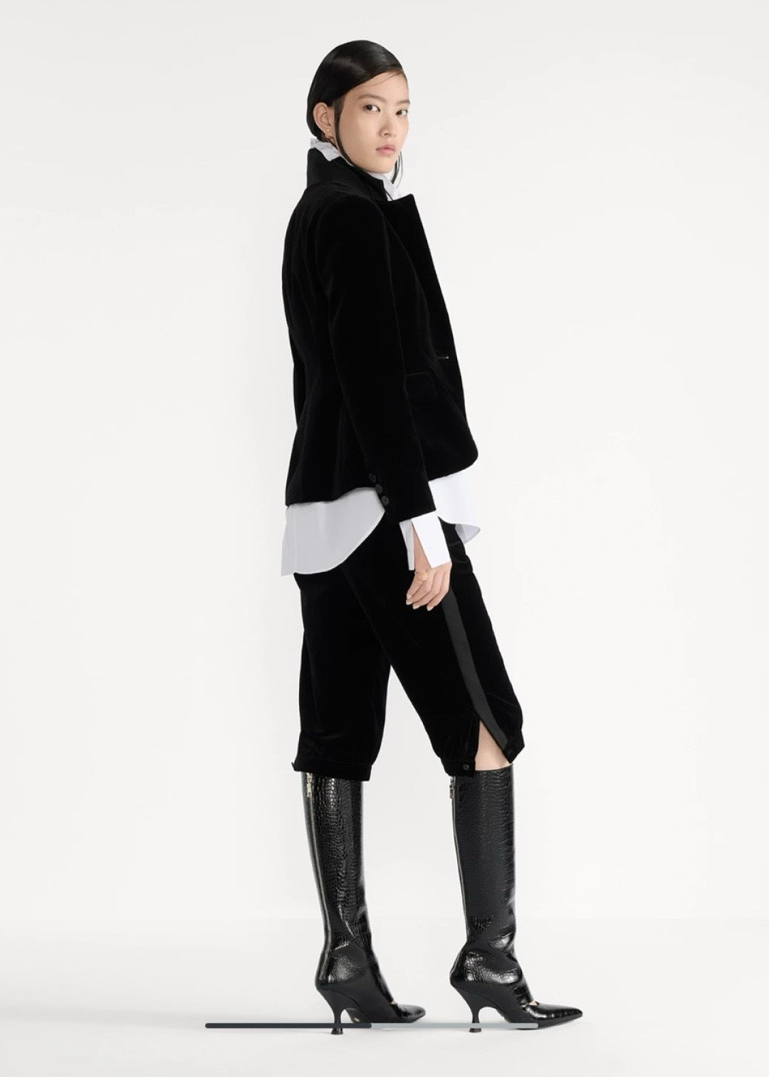 CD New single-button blazer