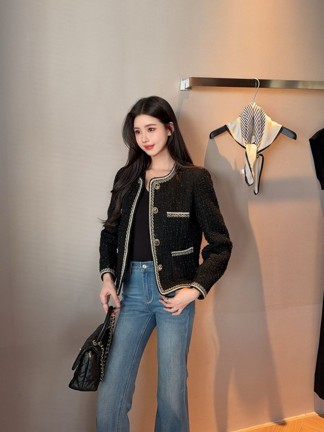 Chan New four-pocket jacket