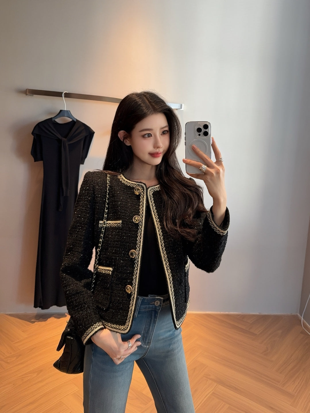 Chan New four-pocket jacket