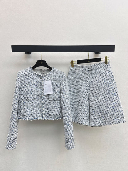 Chan New Beaded Silver Set