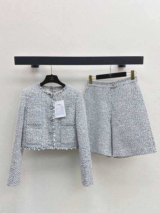 Chan New Beaded Silver Set