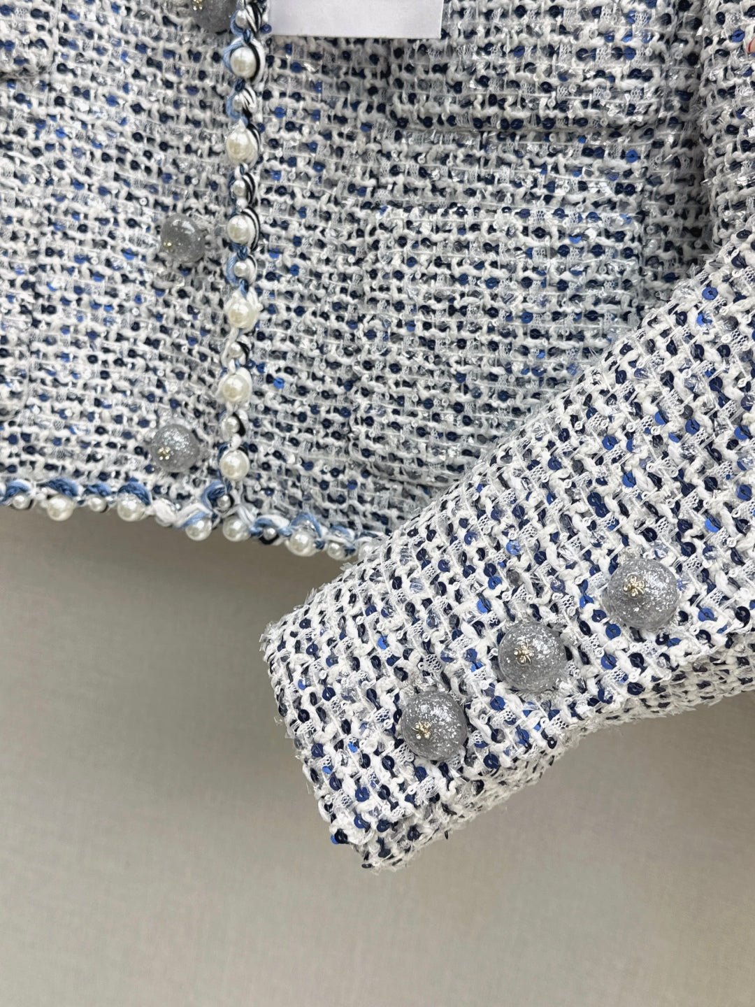 Chan New Beaded Silver Set