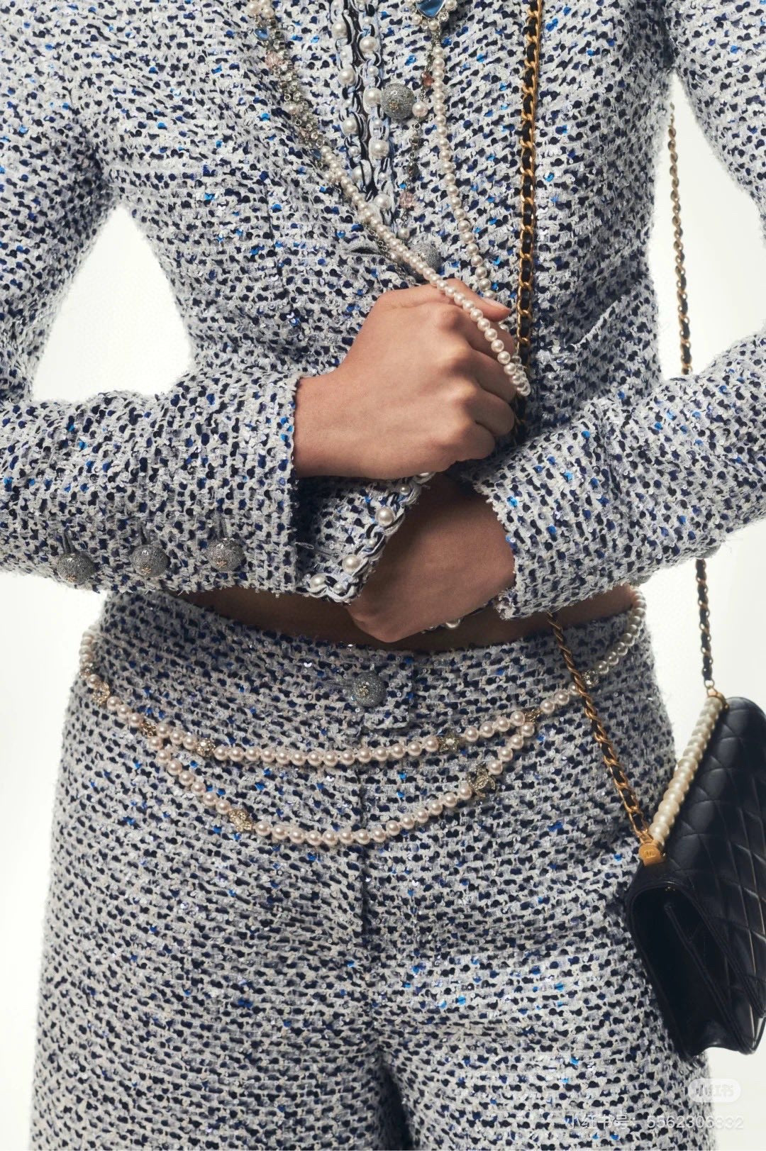 Chan New Beaded Silver Set