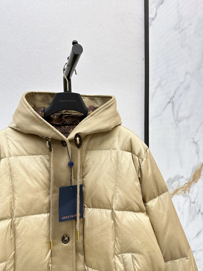 Louis New drawstring down jacket