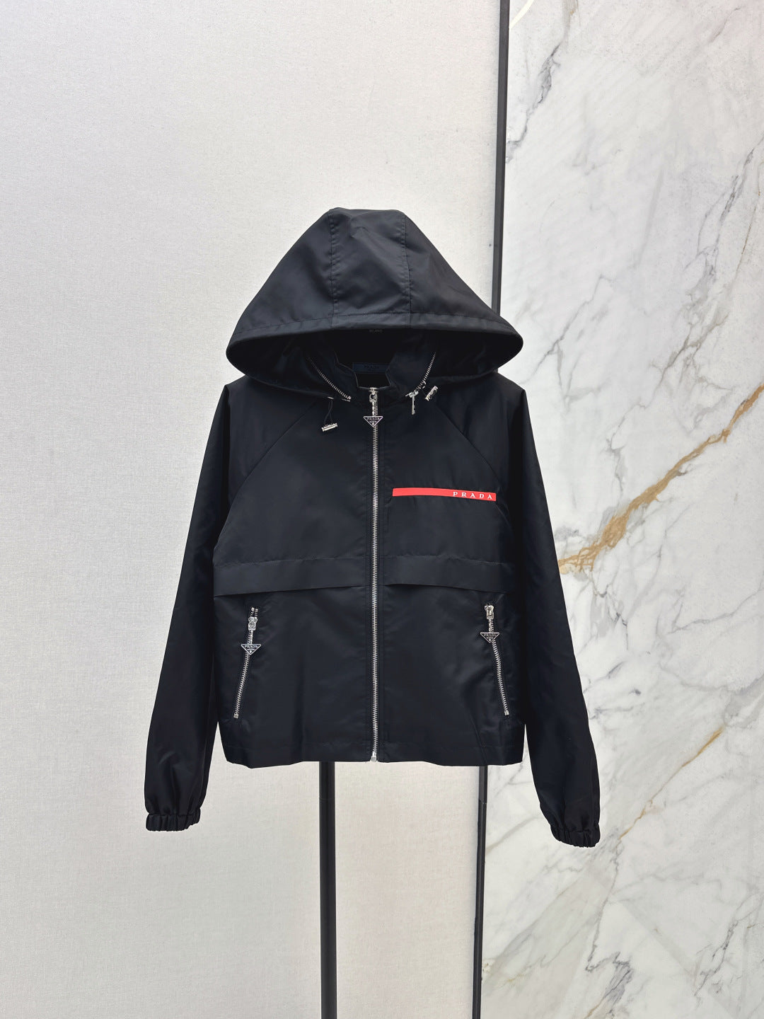 Pra New Red label letter jacket