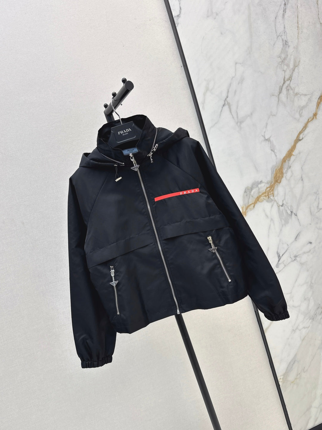 Pra New Red label letter jacket