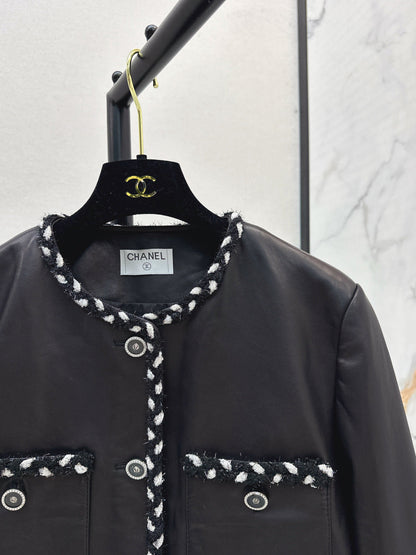 Chan New genuine leather jacket