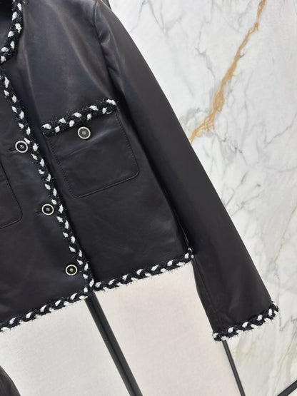 Chan New genuine leather jacket