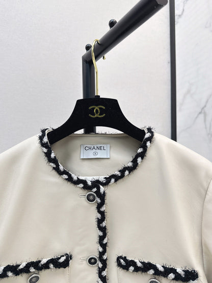 Chan New genuine leather jacket