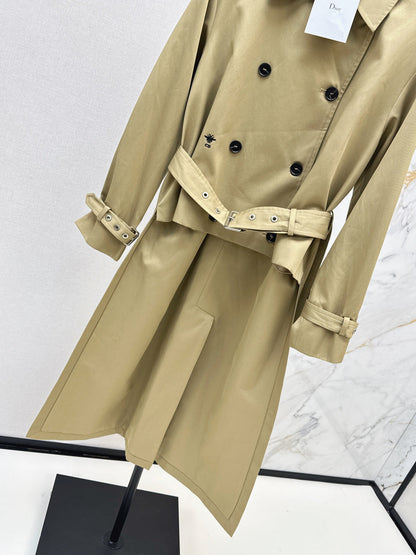 CD New Long trench coat