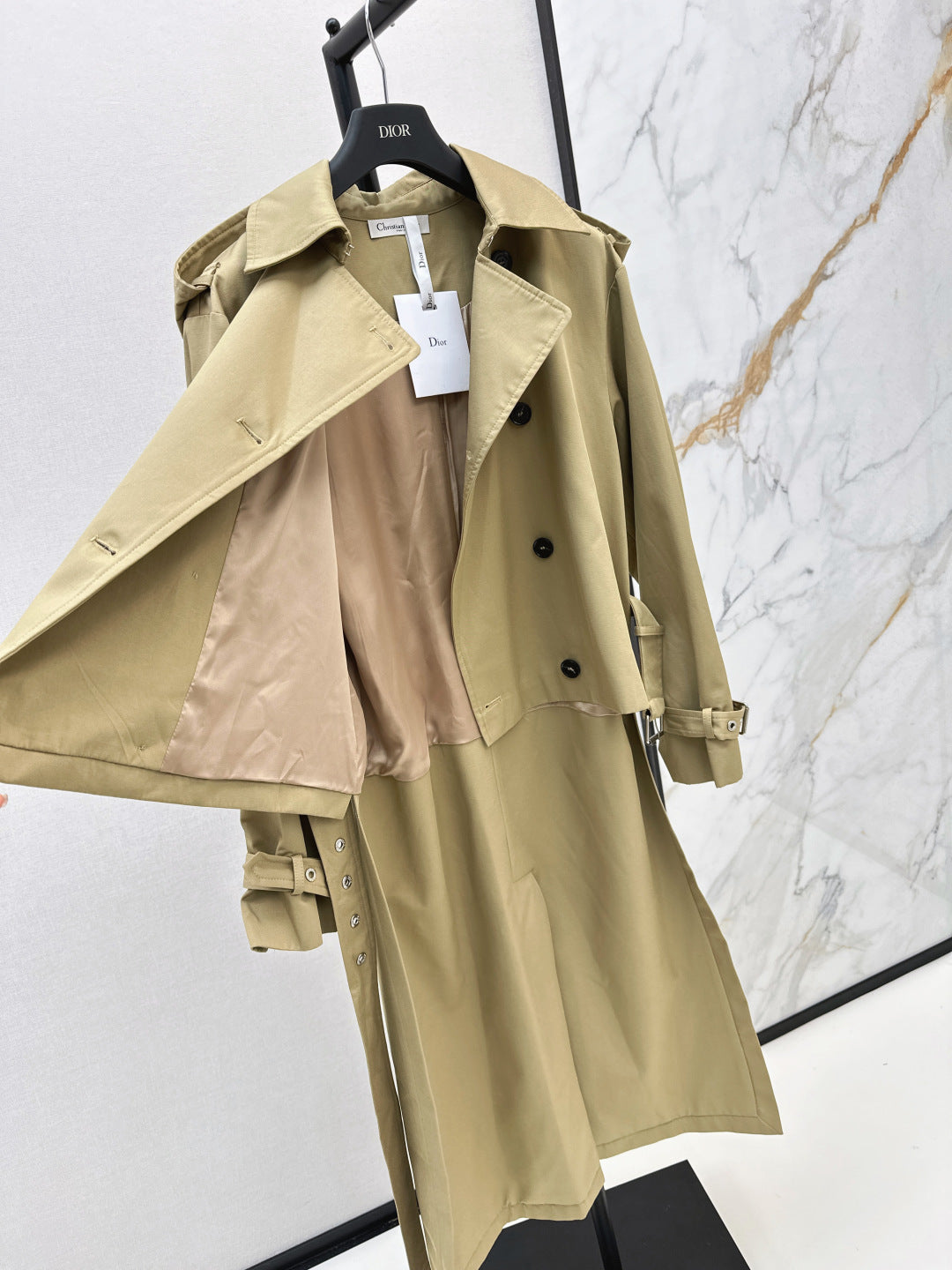 CD New Long trench coat