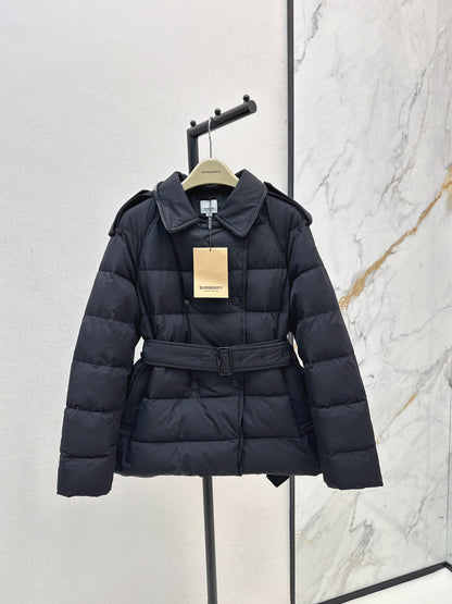 Bur New Double-breasted short down jacket