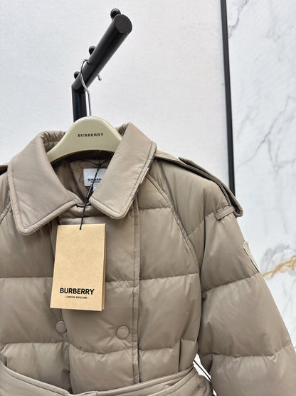 Bur New Double-breasted short down jacket