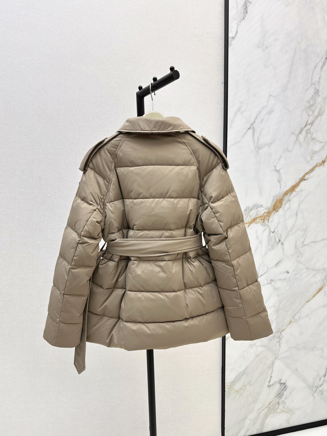 Bur New Double-breasted short down jacket