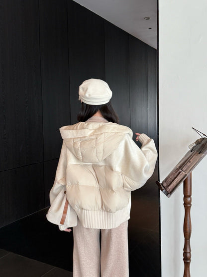 Max New hooded down jacket