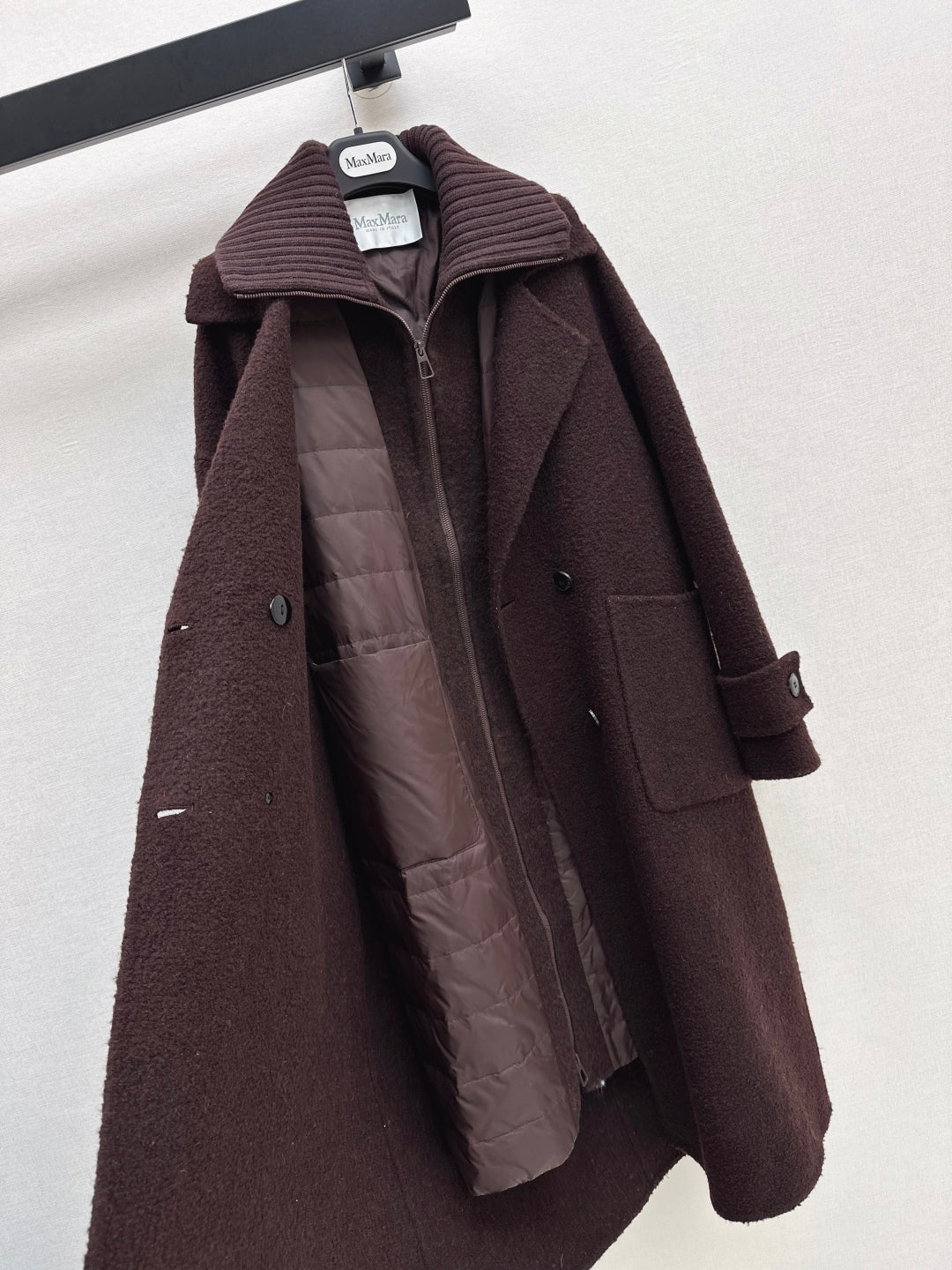 Max New Down vest + coat two-piece set