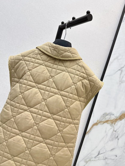 CD New Plaid vest jacket