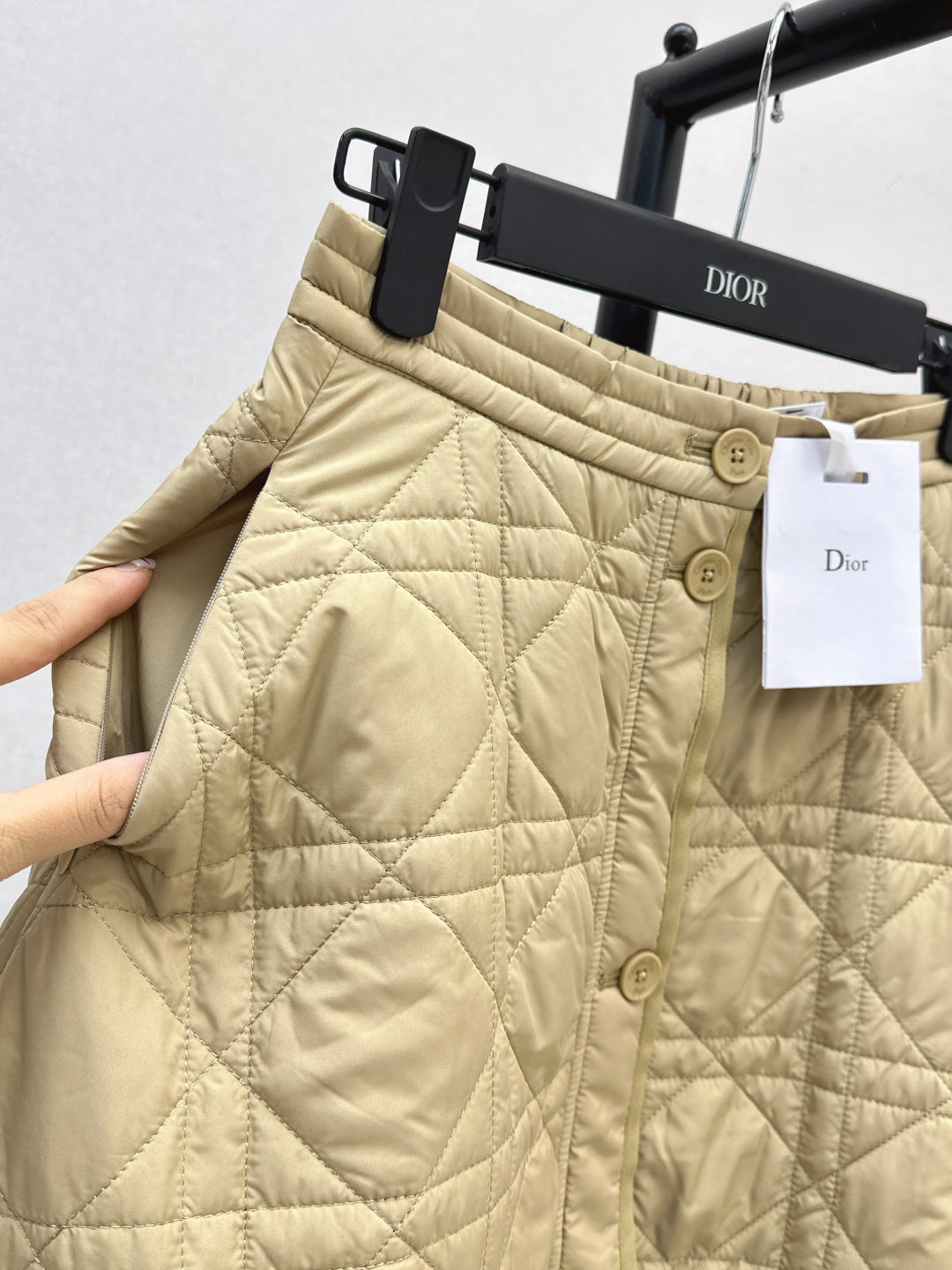 CD New Plaid long skirt