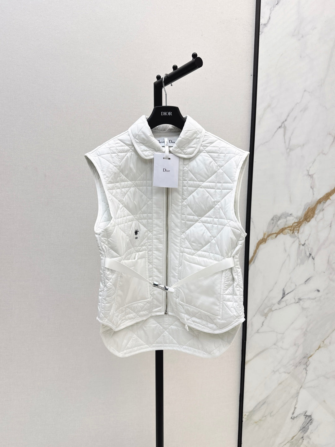 CD New Plaid vest jacket