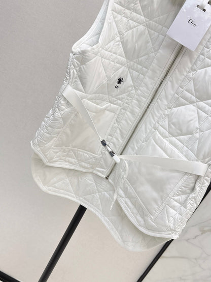 CD New Plaid vest jacket