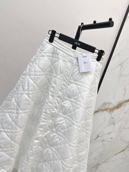 CD New Plaid long skirt