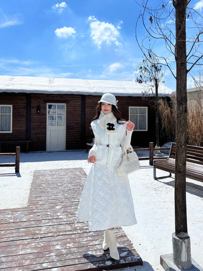 CD New Plaid vest jacket