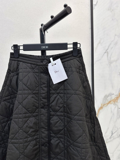 CD New Plaid long skirt