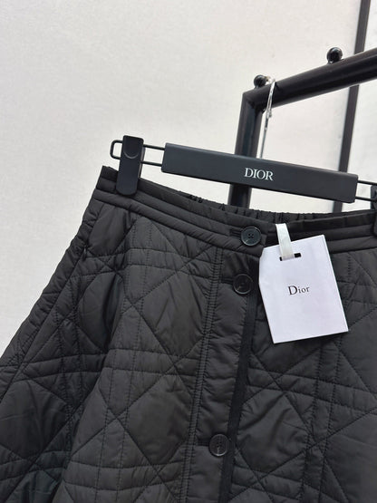 CD New Plaid long skirt