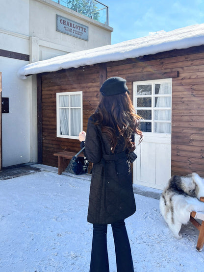 CD New lapel long jacket