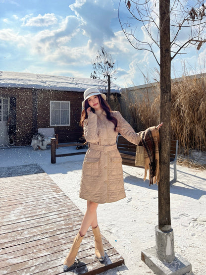 CD New lapel long jacket