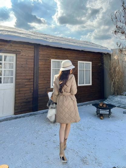 CD New lapel long jacket