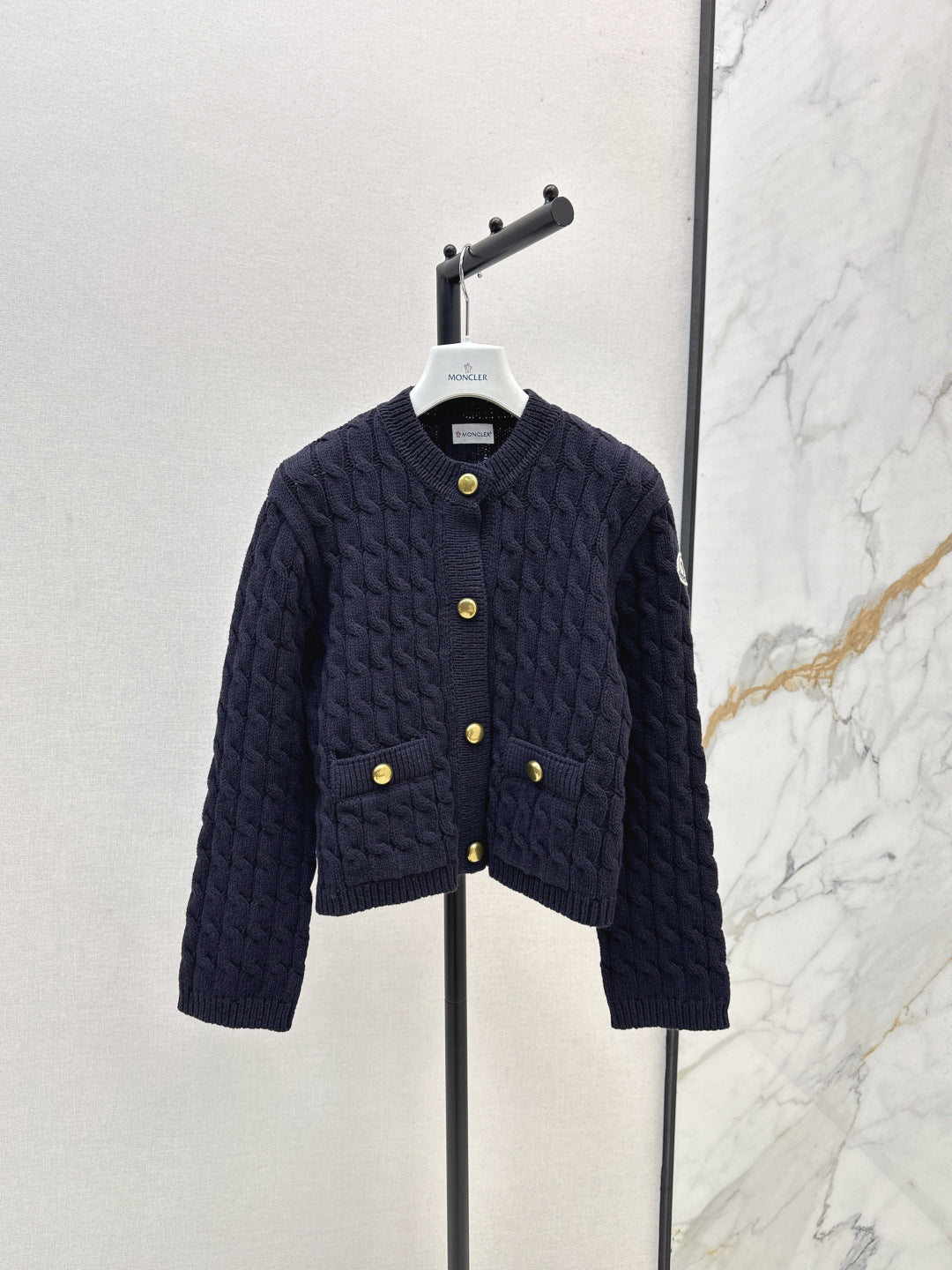 Monc New Crew neck cardigan