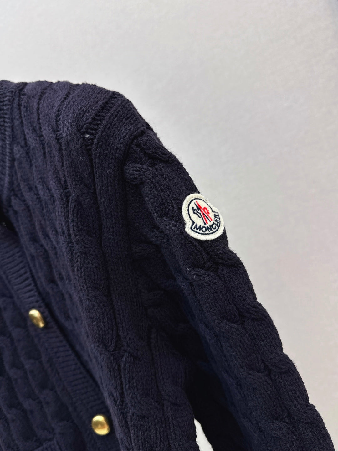 Monc New Crew neck cardigan