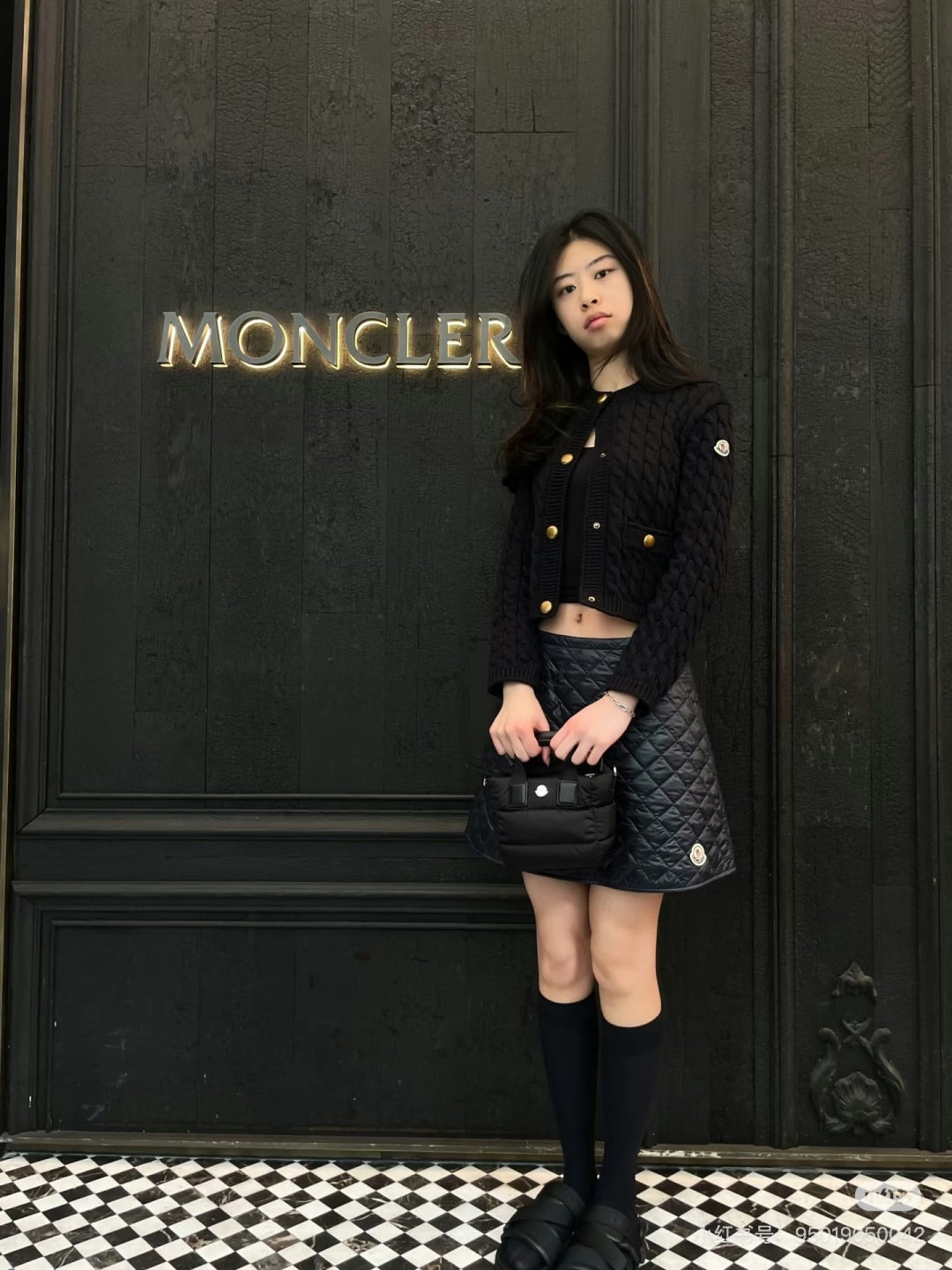 Monc New Crew neck cardigan