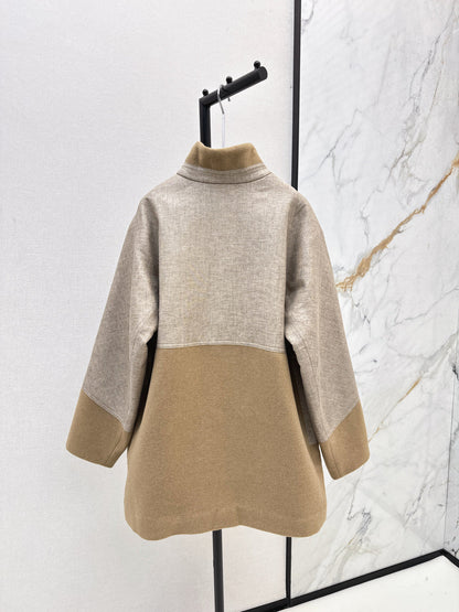 Loro New stand collar coat