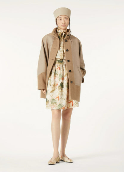 Loro New stand collar coat