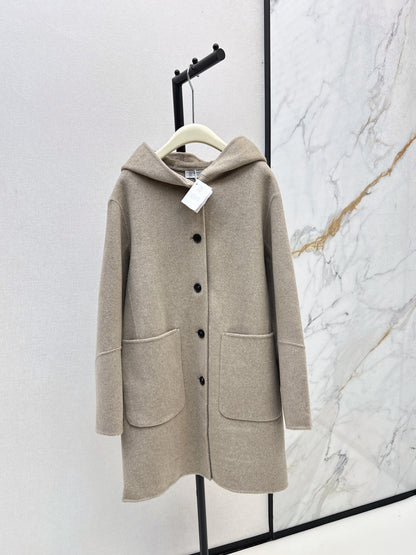 Loro New hooded coat