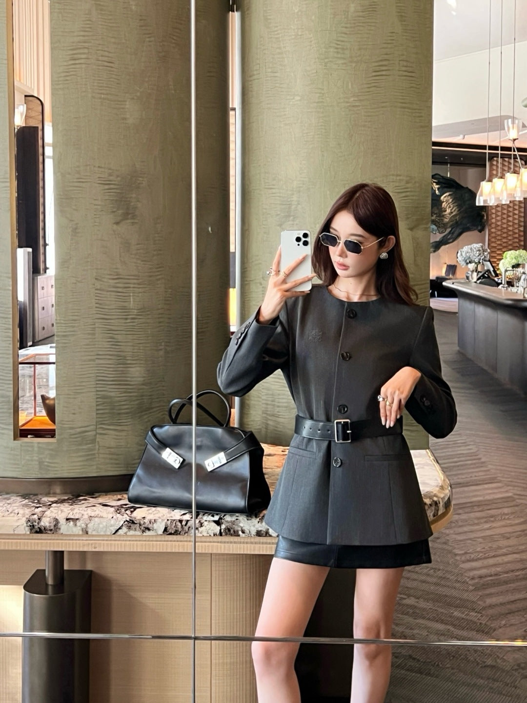 Loe New belted jacket