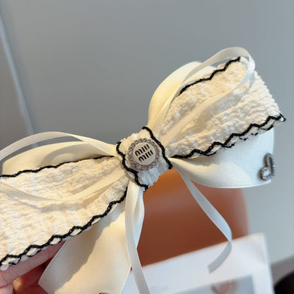 Miu New bow hair clip