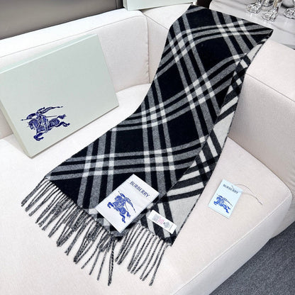 Bur classic cashmere scarf