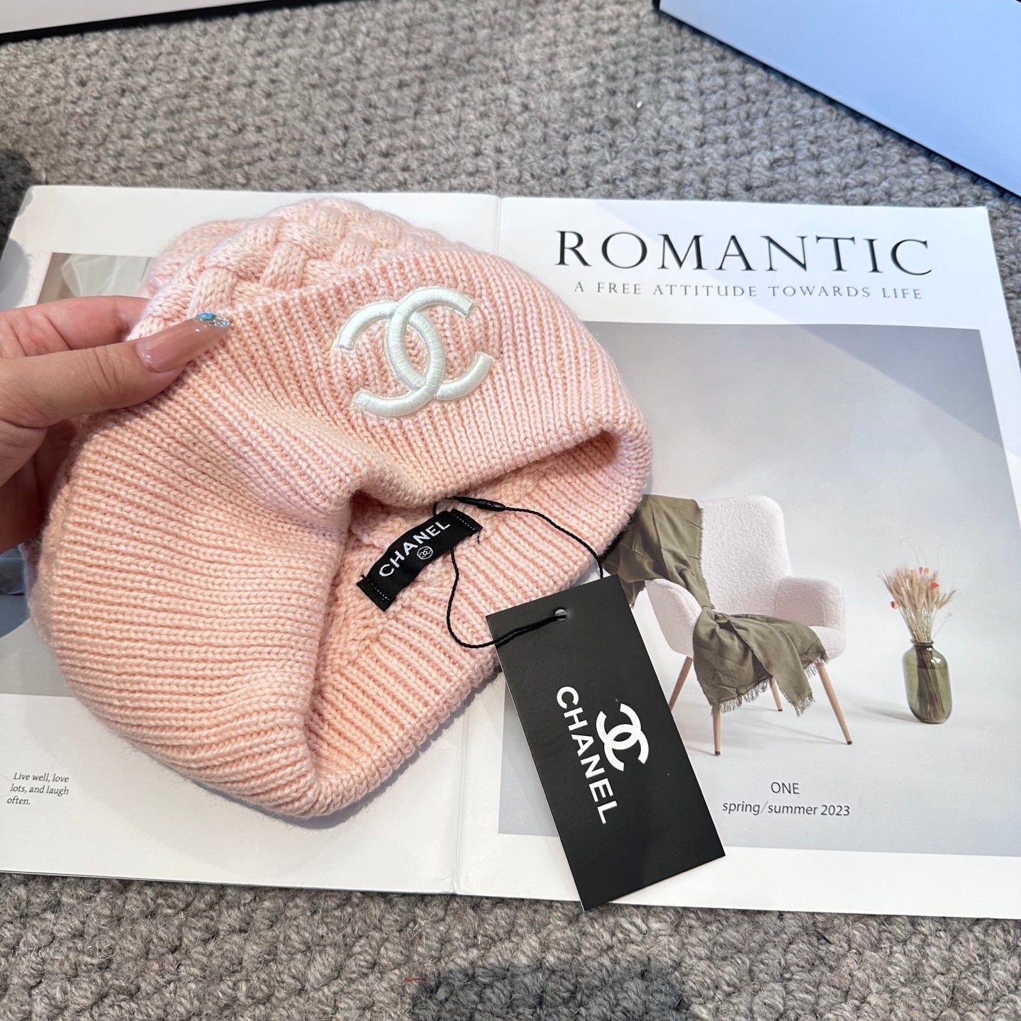 Chan Autumn and winter fashion recommended woolen hats