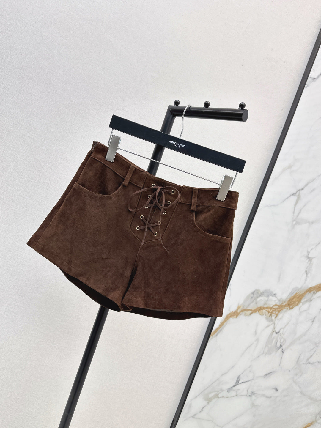 Saint New suede short