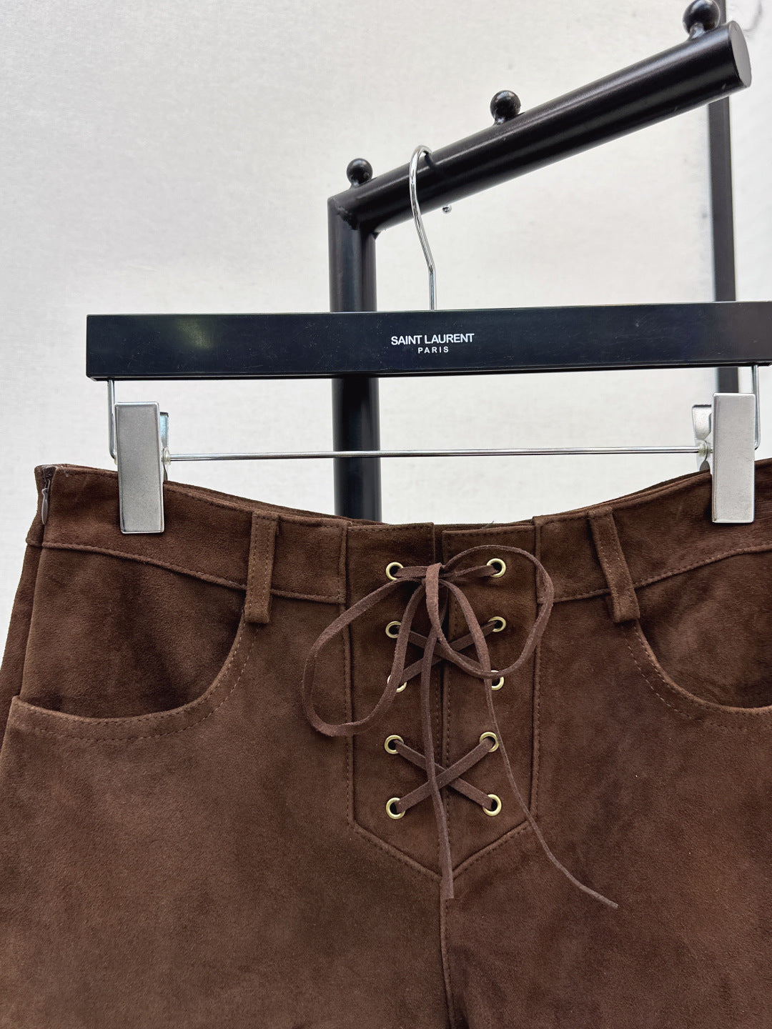 Saint New suede short