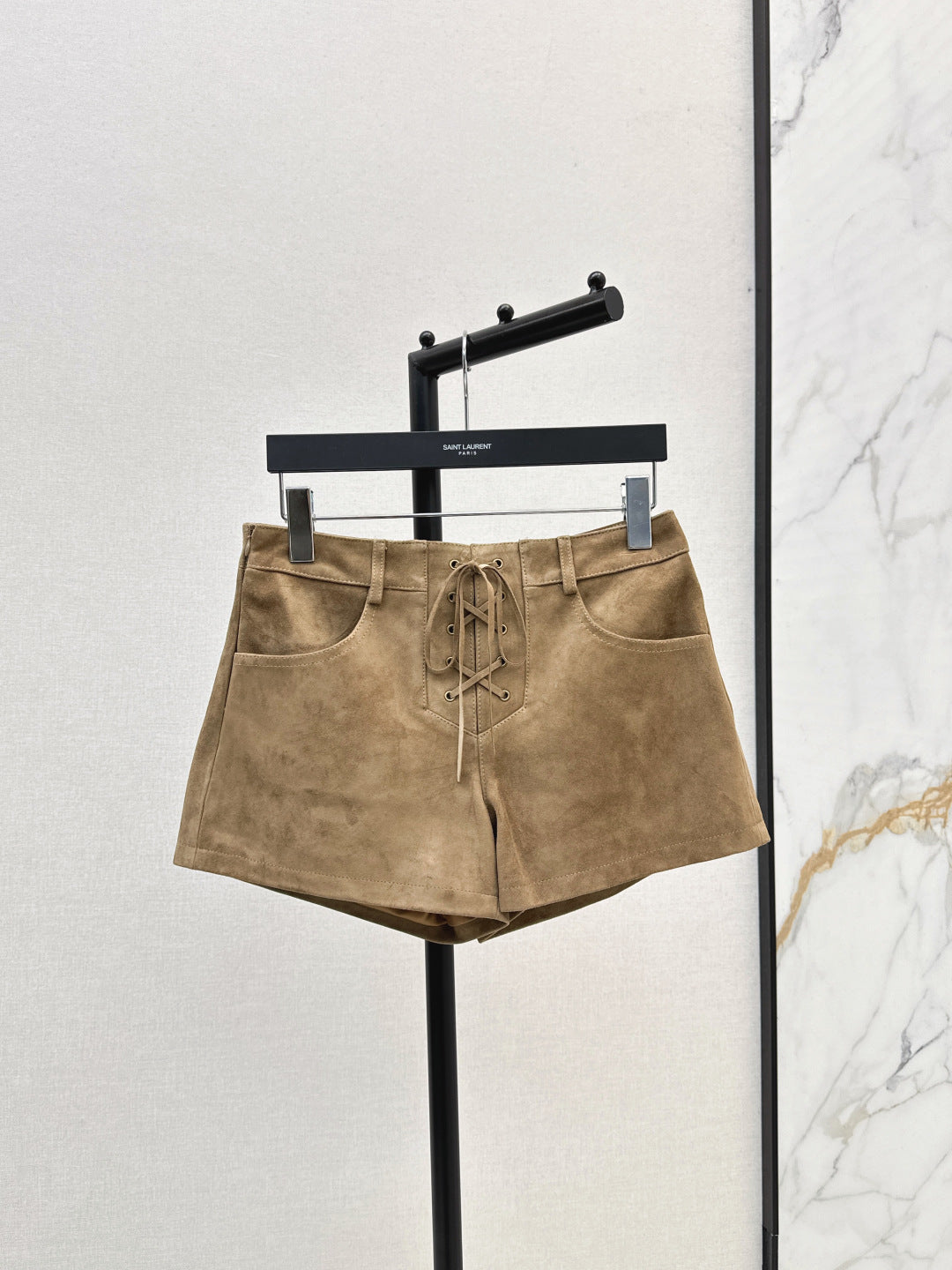 Saint New suede short