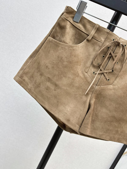 Saint New suede short