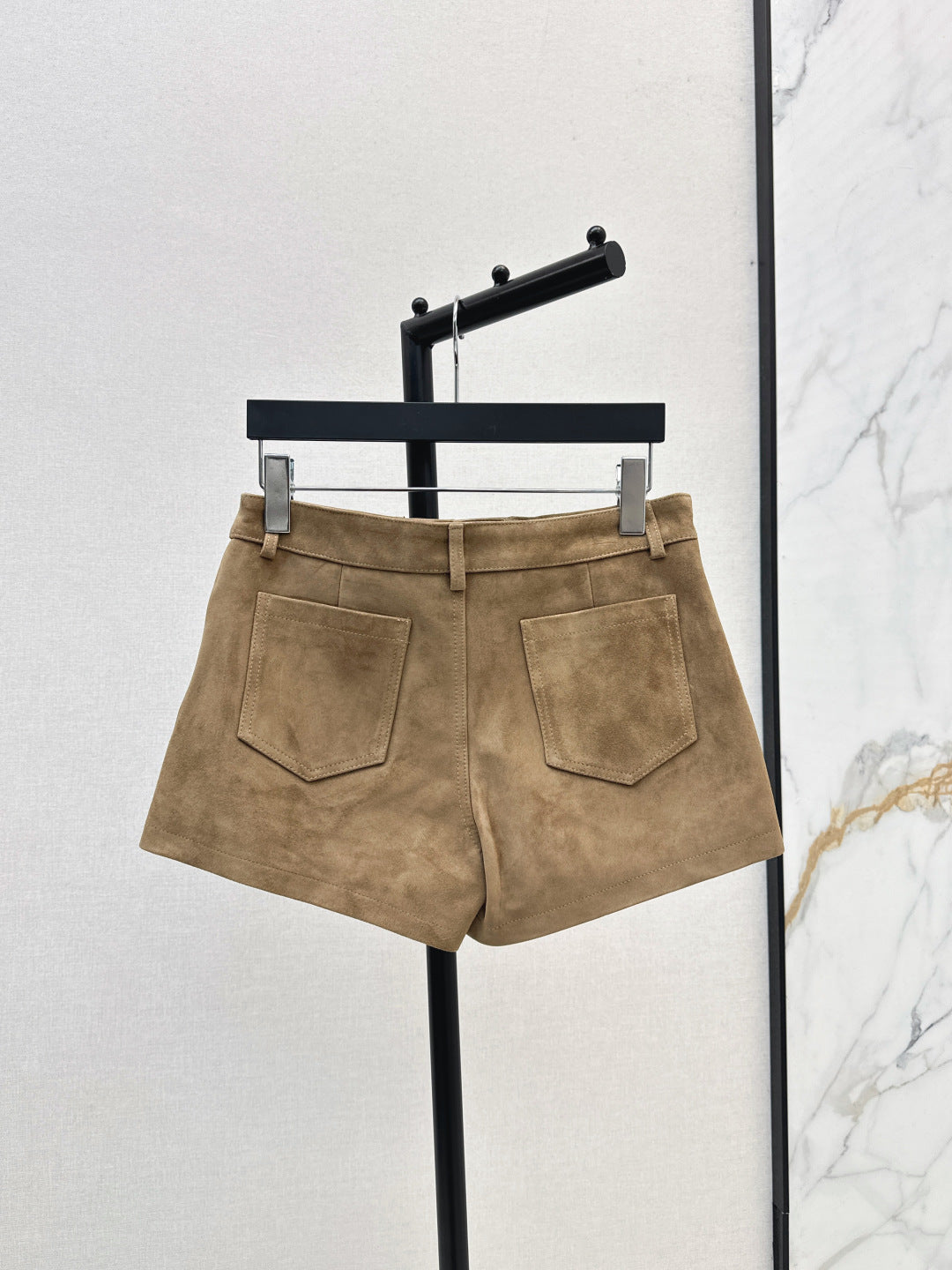 Saint New suede short