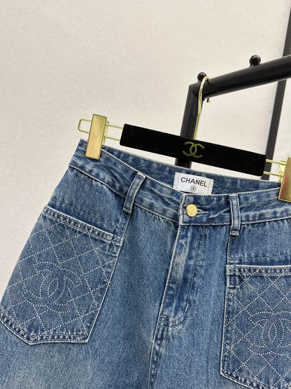 Chan New Rhinestone jeans