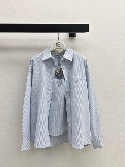 Loe New Striped vest + shirt