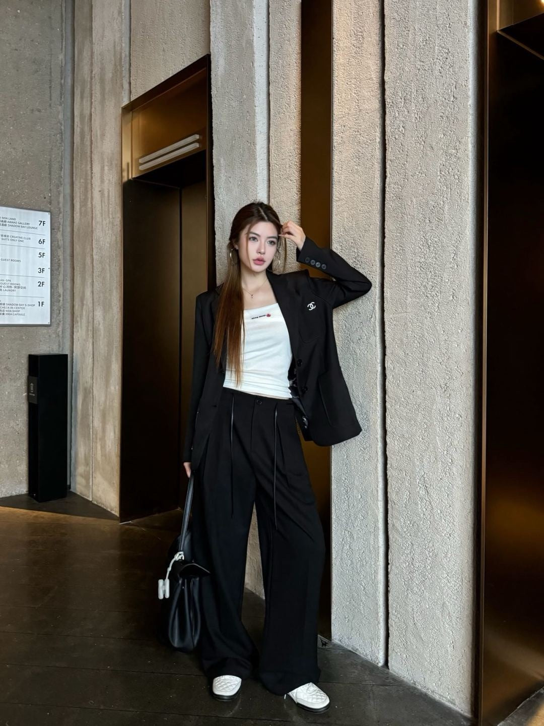 Chan New Brooch Blazer